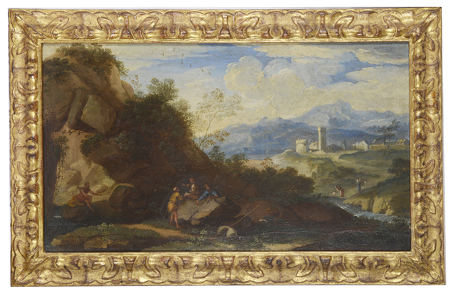 Carlo Antonio Tavella (Italian,1668-1738) Two oils on canvas; other(5) - Image 2 of 18