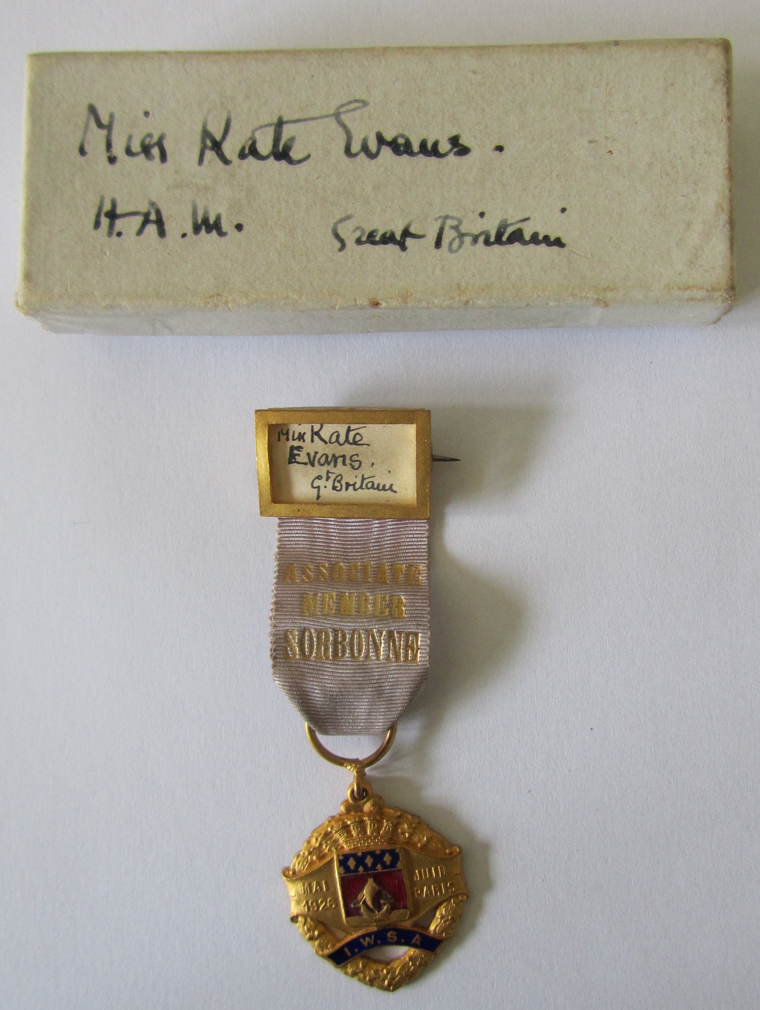 A rare silver suffragette Hunger Strike medal & archive re Kate Evans - Image 13 of 34
