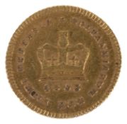 A George III 1803 gold Guinea