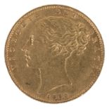A Queen Victoria 1854 gold full sovereign