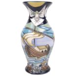 A contemporary Moorcroft vase "Winds of Change" Rachel Bishop, c1999