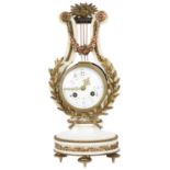 A Fr. Empire style mantel clock