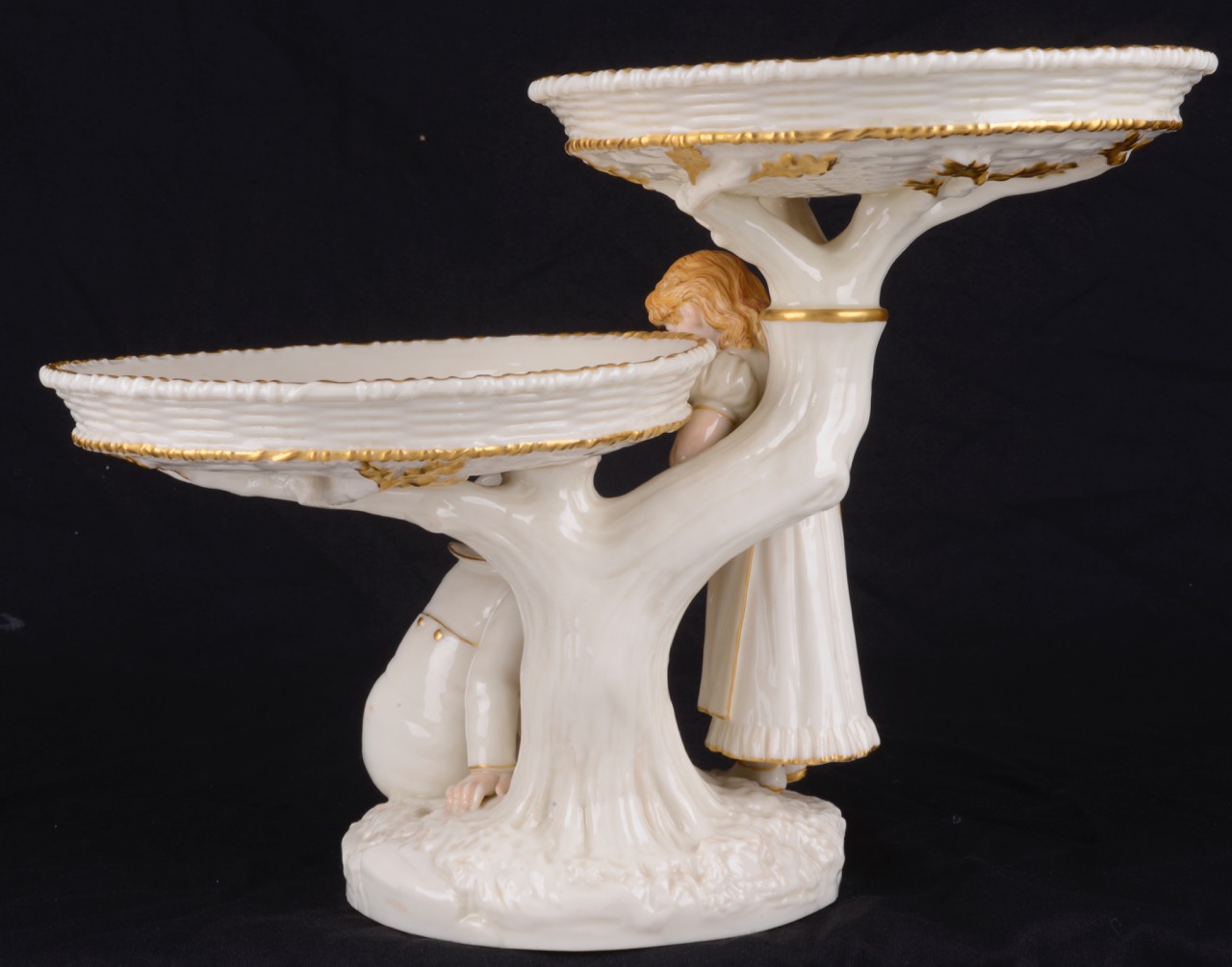 A Royal Worcester table centrepiece/comport - Image 2 of 4