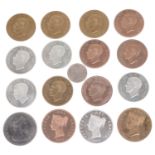 Collection of UK coinage(17)