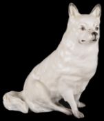 A Royal Worcester figure of a spitz
