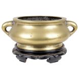 An 18th/19th c. Chinese bronze censer