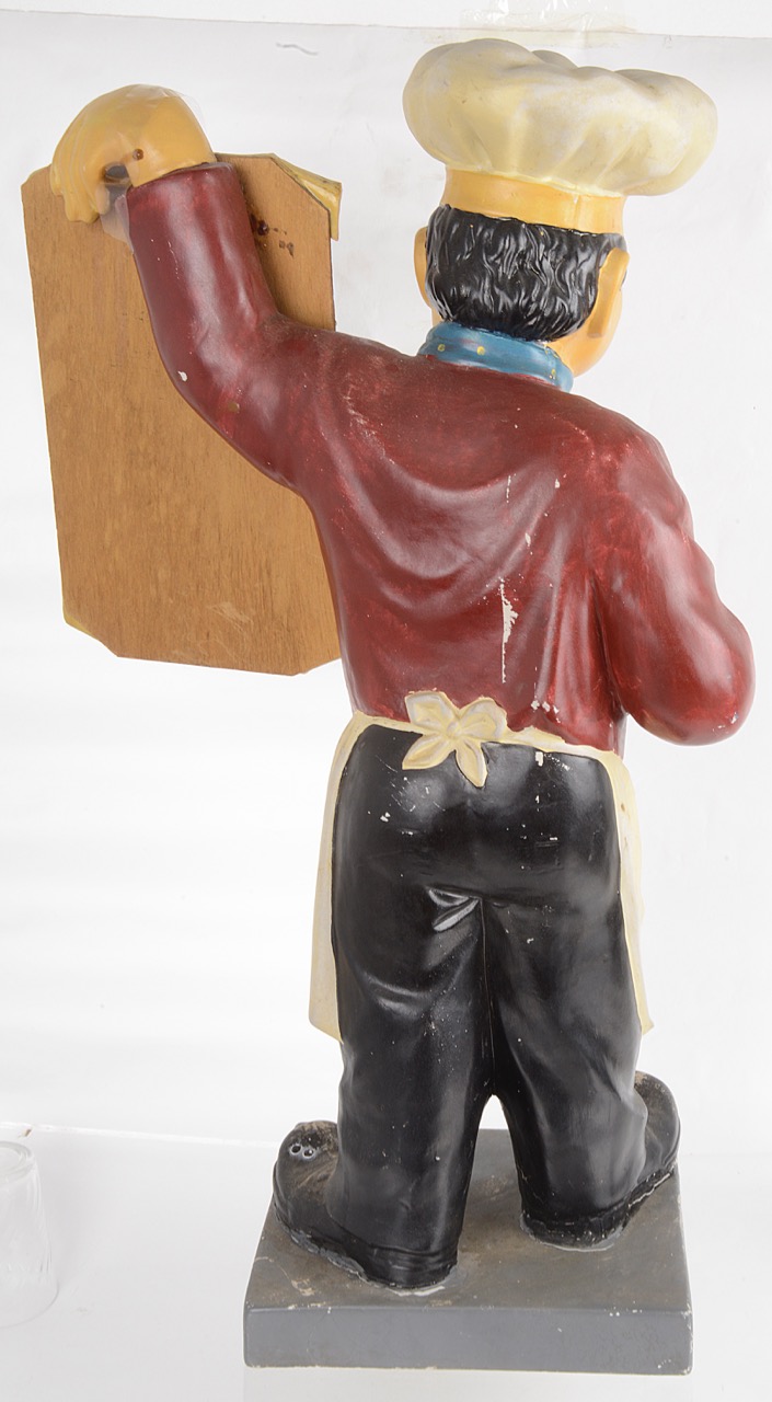 A vintage pottery model of a Chef - Image 2 of 2