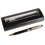 A Mont Blanc Meisterstuck Classic rollerball pen