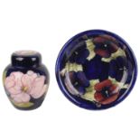 William Moorcroft Magnolia pattern ginger jar, 20th century