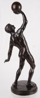 Rudolf Kaesbach (German, 1873 - 1955) bronze sculpture - Image 2 of 3