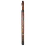 A large Georgian wooden truncheon