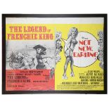 The Legend of Frenchie King/Not Now, Darling' Brit. Quad Film Poster