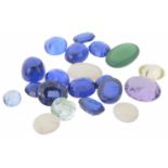 A quantity of various mixed loose gem stones