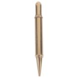 An Asprey & Co. 18ct gold cased pencil