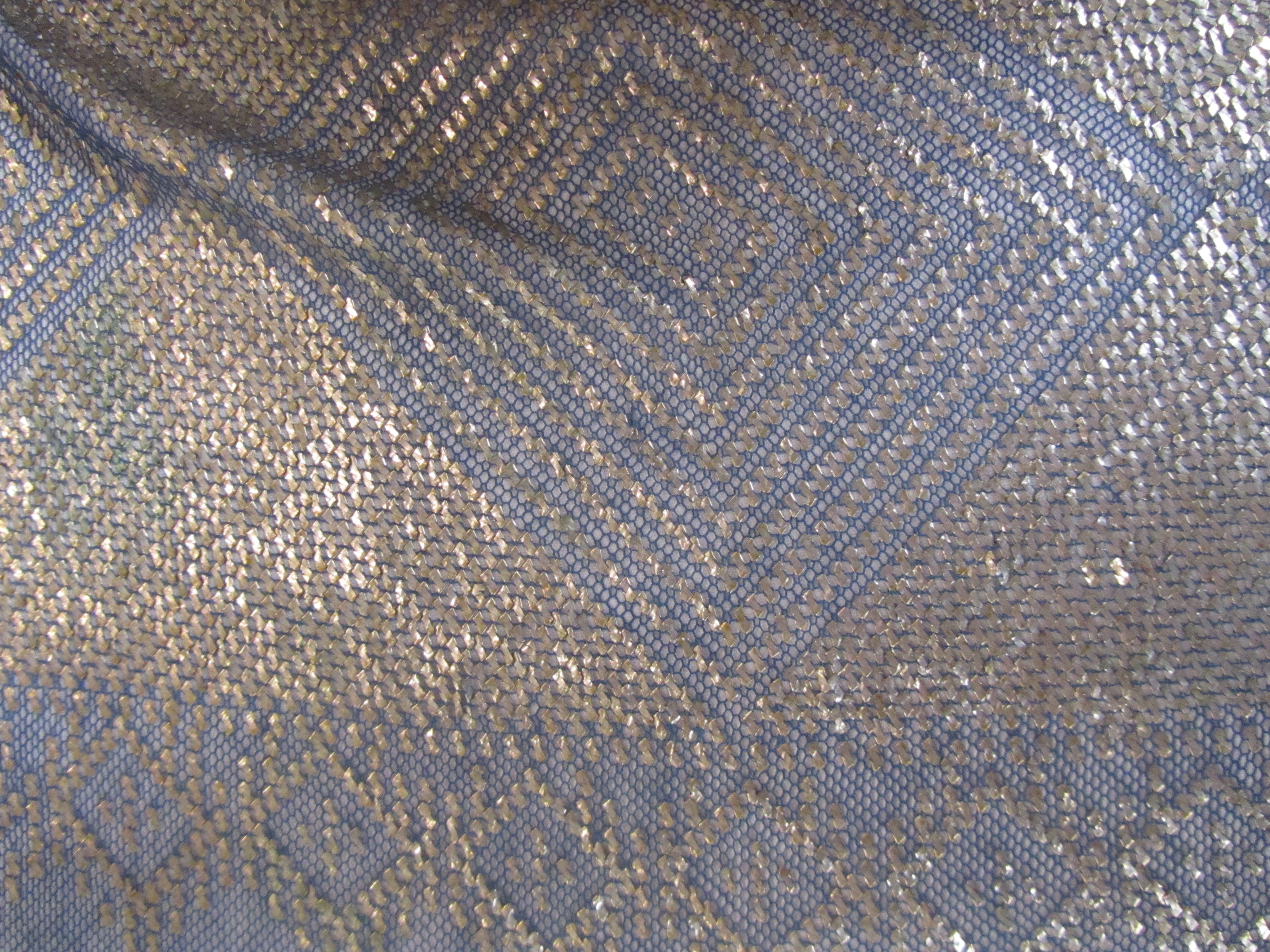 An early 20th century Assuit Egyptian worked silver metal shawl, c1920 - Image 17 of 19