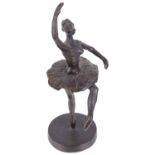 Tom Merrifield (Australian, b.1932) untitled bronze, unsigned, ballet dancer