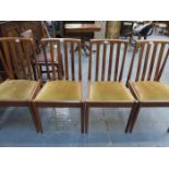 SET OF SIX DINING CHAIRS