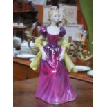 ROYAL DOULTON GLAZED CERAMIC FIGURE- LORETTA,