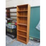 MODERN OPEN BOOKCASES