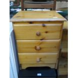 PINE BEDSIDE CHEST