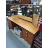 TEAK DRESSING TABLE