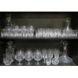 LARGE QUANTITY OF STUART CRYSTAL AND OTHER GLASSWARE