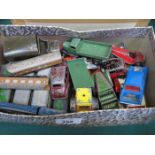 BOX CONTAINING VINTAGE DIE-CAST VEHICLES,