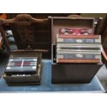 TWO VINTAGE CASED ACCORDIONS