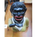 PAINTED CAST METAL CHARACTER MONEY BOX