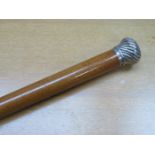 SILVER TOPPED WALKING STICK