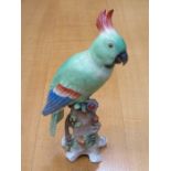 SAMPSON OF PARIS HANDPAINTED CERAMIC PARROT,