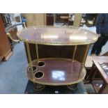 1970s STYLE TEA TROLLEY