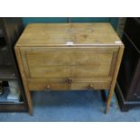 SEWING CABINET AND CONTENTS