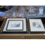 SIX VARIOUS FRAMED MONOCHROME PRINTS BY WG HERDMAN INCLUDING LOCAL RELATED