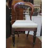 SINGLE MAHOGANY DINING CHAIR