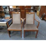 PAIR OF ARMCHAIRS