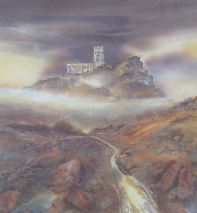 GILLIAN MCDONALD FRAMED LIMITED EDITION PENCIL SIGNED POLYCHROME PRINT - BRENT TOR. NO. 258/850.