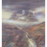 GILLIAN MCDONALD FRAMED LIMITED EDITION PENCIL SIGNED POLYCHROME PRINT - BRENT TOR. NO. 258/850.