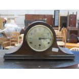 OAK CASED MANTLE CLOCK