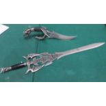 MODERN FANTASY ORNAMENTAL DISPLAY SWORD AND SIMILAR