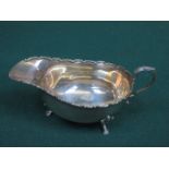 HALLMARKED SILVER SAUCE BOAT