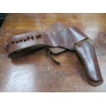 VINTAGE LEATHER GUN HOLSTER