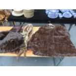 VINTAGE FUR JACKET AND VARIOUS VINTAGE FURS