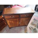 REPRODUCTION TWO DRAWER SIDE CABINET
