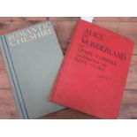 VOLUME 'ALICE IN WONDERLAND' AND ANOTHER VOLUME 'ROMANTIC CHESHIRE'