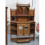 ART NOUVEAU STYLE MIRROR BACK CHIFFONIER