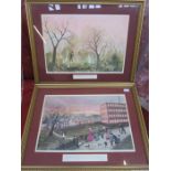 TWO FRAMED HELEN BRADLEY POLYCHROME PRINTS