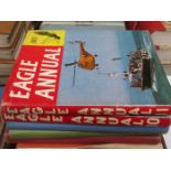 FIVE VINTAGE EAGLE ANNUALS