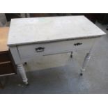 MARBLE TOPPED WASH STAND