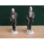 PAIR OF STAFFORDSHIRE FIGURES DEPICTING MR MOODY AND MR SANKY,
